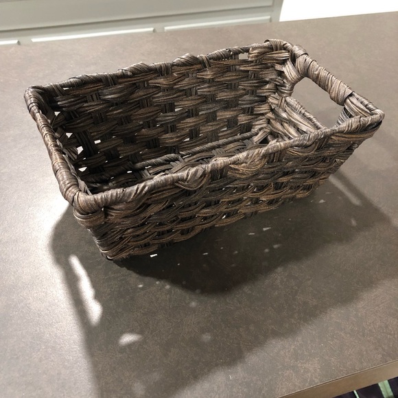 Espresso Colored Small Basket - Picture 1 of 6